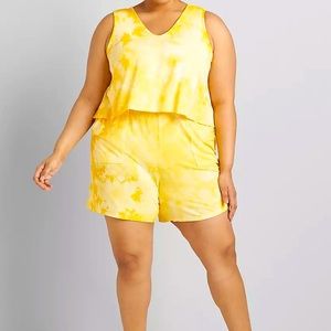 *NEVER WORN* Livi Active yellow romper